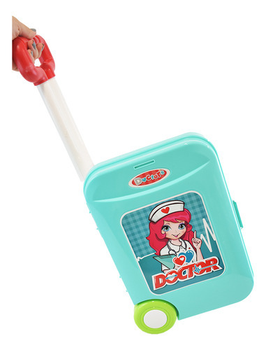 Juego De Doctor En Carrito Valija 3 En 1