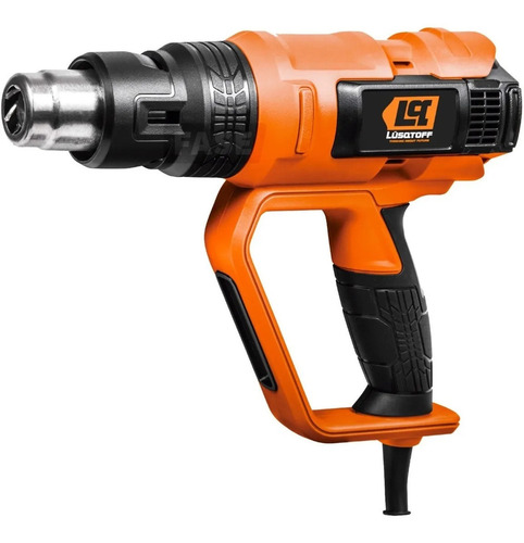 Pistola De Calor Con Accesorios 2000w Lusqtoff 50º A 600ºc Naranja