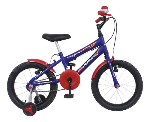 Bicicleta Infantil Masculina Menino Aro 16 Preto/vermelho