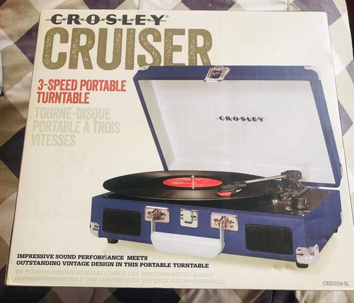 Tornamesa Crosley Cruiser/ Cr8005a- Bl