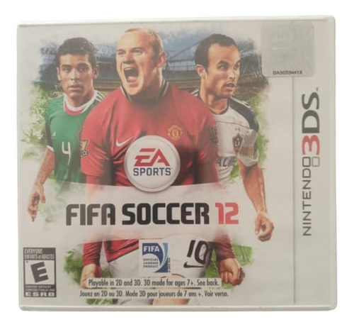 Fifa Soccer 12 Ea Sports 3ds 100% Nuevo, Original Y Sellado