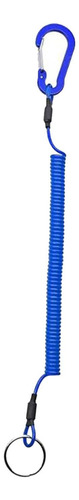 4 Llavero Retráctil Con Cordón De Seguridad Para Azul