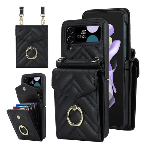 Para Samsung Galaxy Flip Z4/z3 Mujer Nueva Bolsa Funda