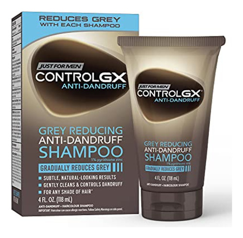 Just For Men Control Gx Champú Anticaspa Reductor De Grises