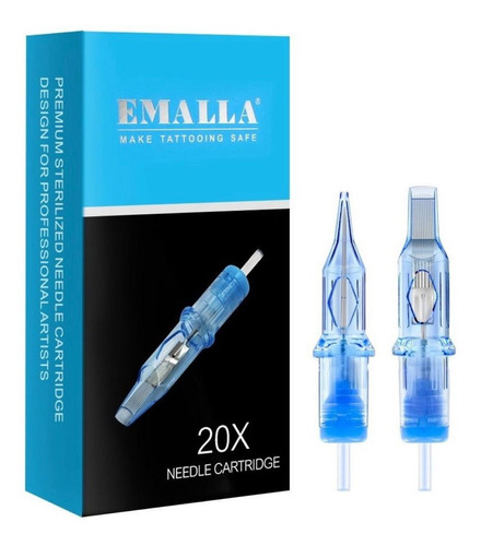 Cartuchos Para Tatuar Emalla 1207cml Caja Con 10 Piezas