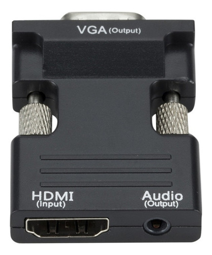 Adaptador Hdmi Projector Hd Con Cable De Audio Hdmi A Vga