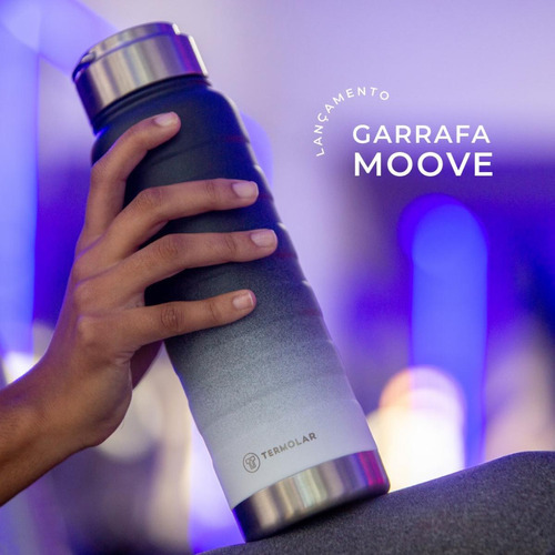 Garrafinha Squeeze Térmica Moove 710ml Com Tampa Termolar