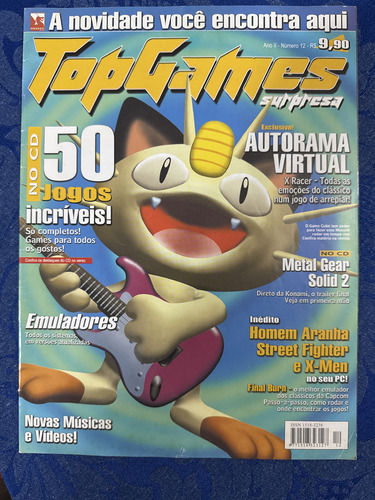 Revista Topgames Surpresa N. 12 Sem O Cd (Usado)