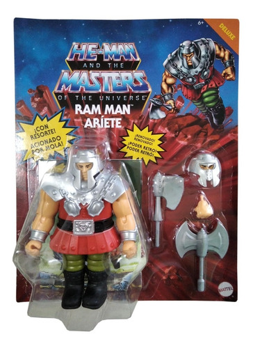 Mattel Masters Of Universe Ram Man Ariete (Usado)