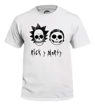 Comprar Playera Grapics Rick Y Morty Skull Calavera Geek