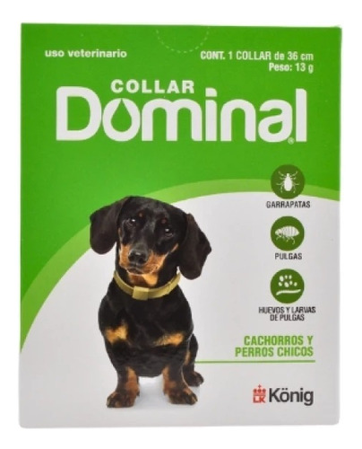 Dominal Collar Perros Chicos Veterinaria Mérida 