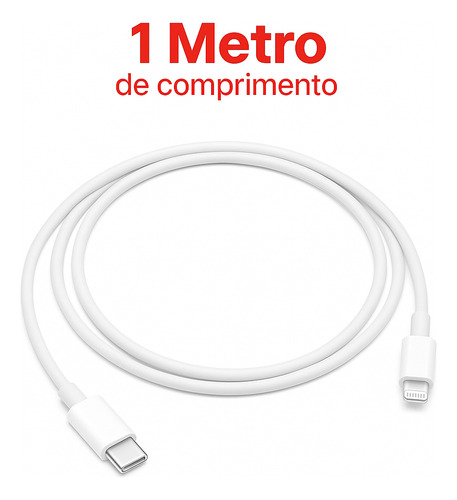Carregador Turbo P/ iPhone 8 Plus X Xr 11 12 13 14 Pro Max