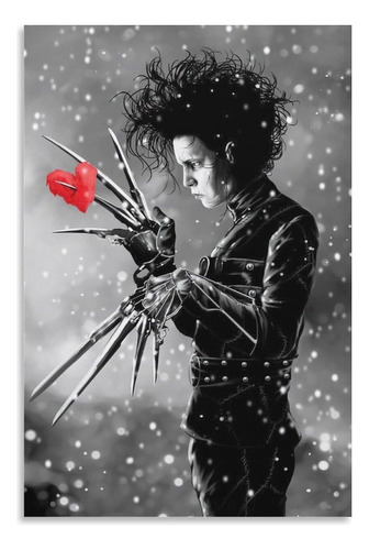 Edward Scissorhands Movie Classic Fantasy Canvas Art Poster