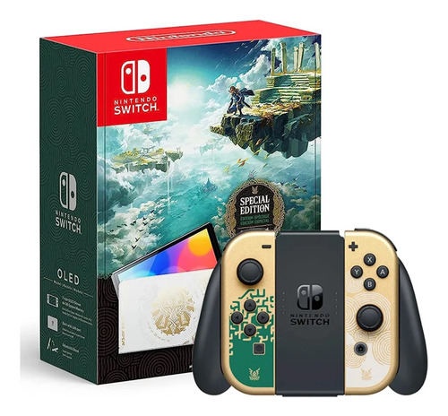 Consola Nintendo Switch Oled Edicion Zelda 64gb