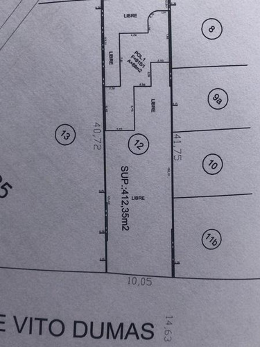 Imagen 8 de 15 de Venta Lote Punta Chica 412m2 - Vito Dumas