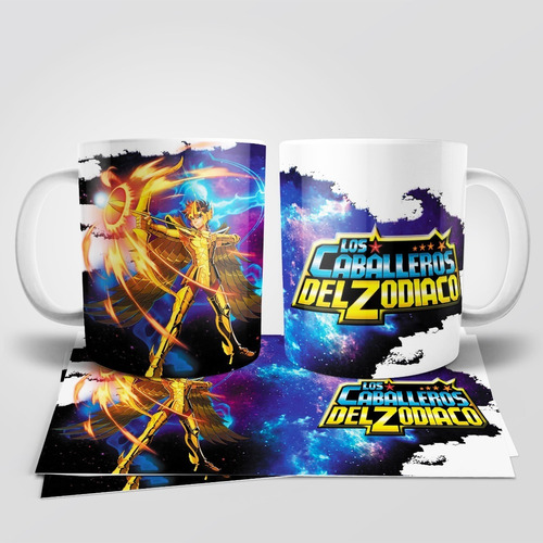 Caballeros Del Zodiaco Aiorios Taza Tu Propio Estilo