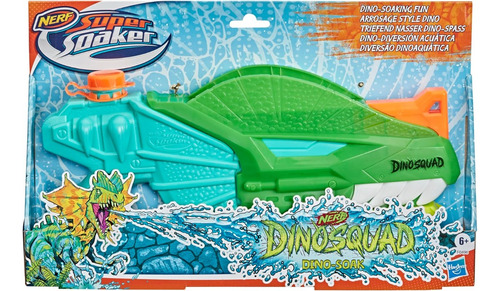 Nerf Super Soaker Dinosquad Dinosoak Hasbro Lanzador De Agua
