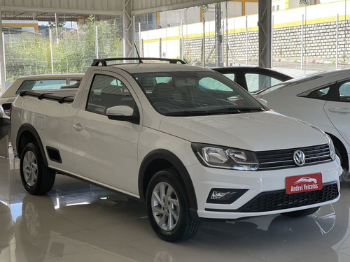 Imagem 8 de 15 de Volkswagen Saveiro 1.6 Trendline Cs Flex Completa 2021