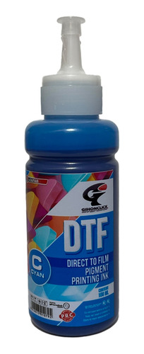 Tinta Cyan Dtf Para Textil P600 T5200 T3200 Pro 100ml