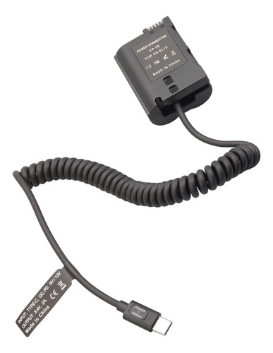 Tipo C Con Batería Simulada De Cable En El15 Para Nikon Z7