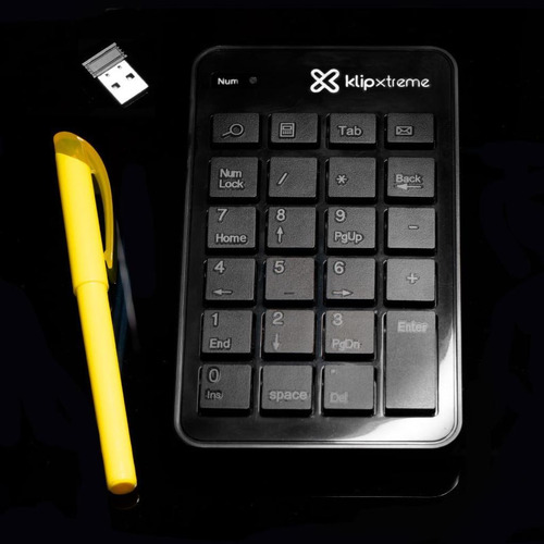 Imagen 8 de 11 de Teclado Numérico Inalámbrico Klipxtreme Knp-110 Negro