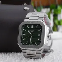 Comprar Reloj Patek Nautilus Cubitus Aquanaut Moonwatch Nautilus Dum Plateado Plateado Verde Oscuro