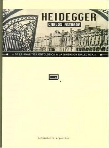 Libro - Heidegger (pensamiento) - Astrada Carlos (papel)