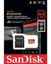 Comprar Memoria Para Drone  Microsd  Extreme 64gb  - Sandisk