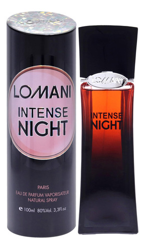Perfume Lomani Intense Night Edp 100 Ml Para Mujer