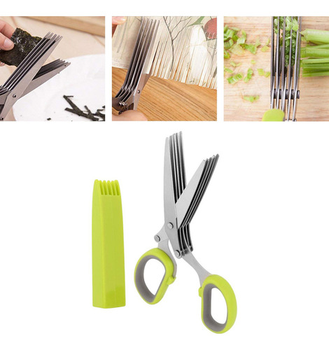 Compatible Hoja De Material Acero Inoxidable 5 Tijeras