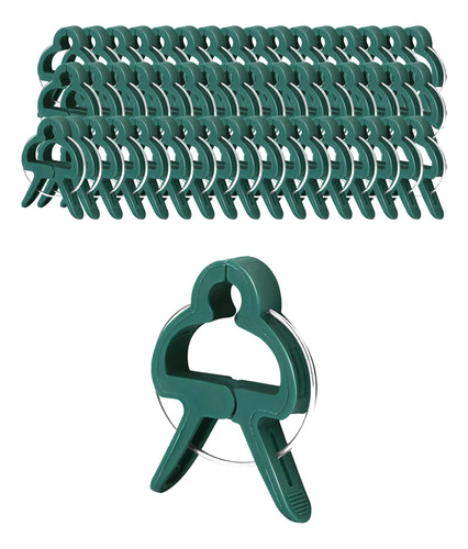 50 Uds. Clips Para Plantas De Jardín Verde Golondrina S