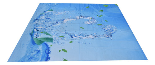 Cortina De Ducha Para El Hogar, Impermeable, Poliéster, Con