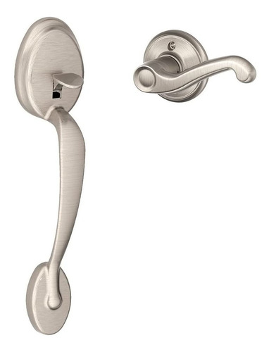 Schlage Fe285-ply-fla-lh Plymouth Handleset Inferior Para Te