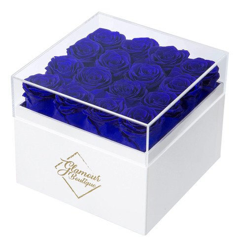 Glamour Boutique Rosas Preservadas En Una Caja, Regalos Del.