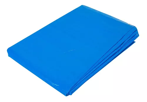 Lona Impermeable Multiuso Azul 5x6 - Mallas Raschel