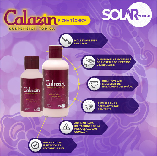 Calazin Suspensión Tópica (calamina) 180ml.
