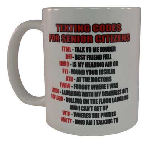 La Mejor Taza De Café Divertida Para Personas Mayores ...