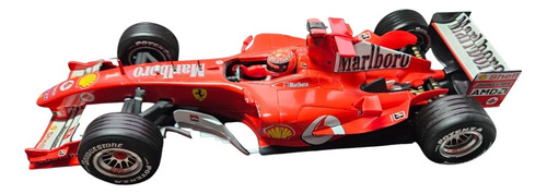 1/18 Ferrari F1 2004 Michael Schumacher 2004 Marlboro Leer Rojo (Reacondicionado)