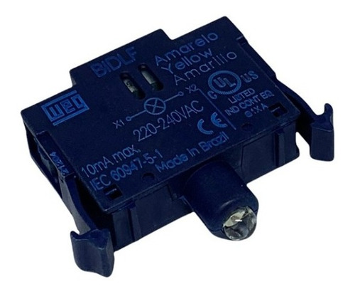 Bloque de iluminación LED amarillo CSW-BidLF-3D66 Weg 220v