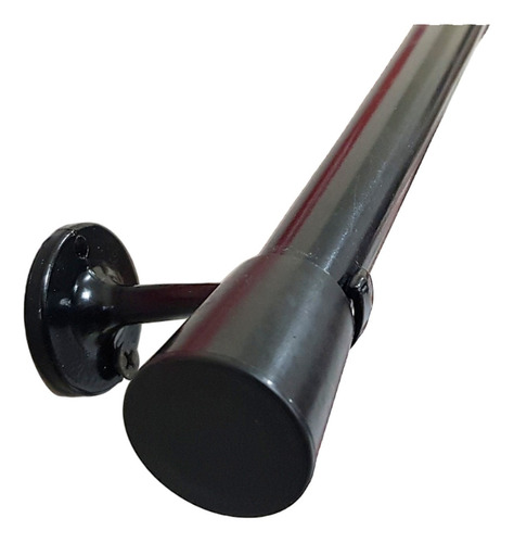 3 Kit Barral Cortina Innova Negro 21mmx2,4mts - 2 Tramos
