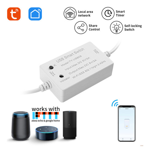 Módulo De Disyuntor Inteligente App Control Wifi Rf433