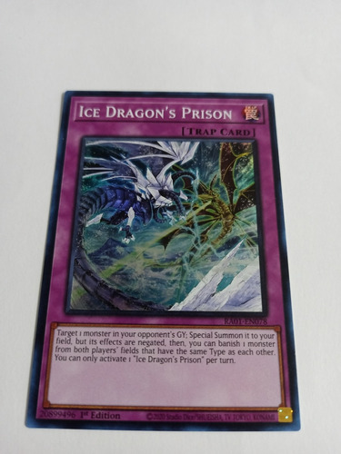 Ice Dragon's Prison - Super Rare    Ra01