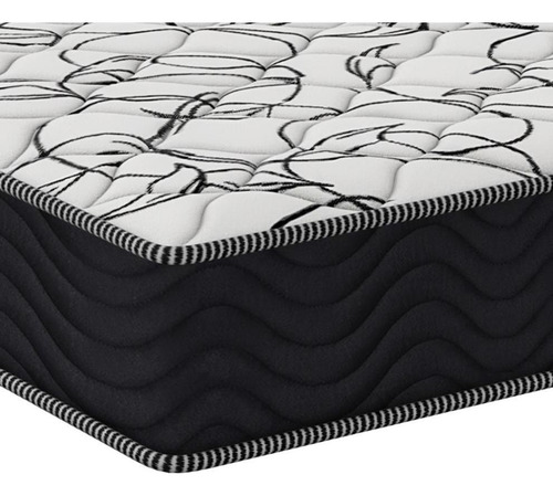 Ortobom Physical Airtech 1.5.0 colchão solteirão preto 198x108cm