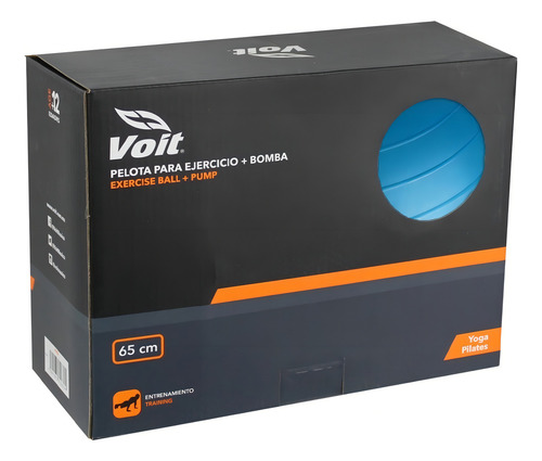Pelota Voit Para Ejercicio De 65 Cm Mas Bomba