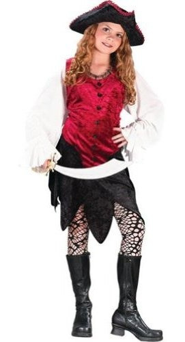 Disfraz De Niño - Disfraz Niño - Girls First Mate Pirate Cos