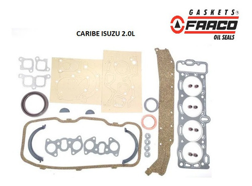 Juego De Empacadura Isuzu Caribe Motor 119 2,0 Año 83-84