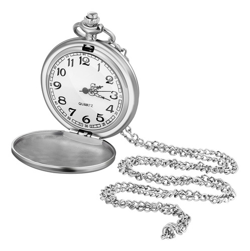 Reloj De Bolsillo Nicerio Vintage, Unisex, De Cuarzo, Cuello