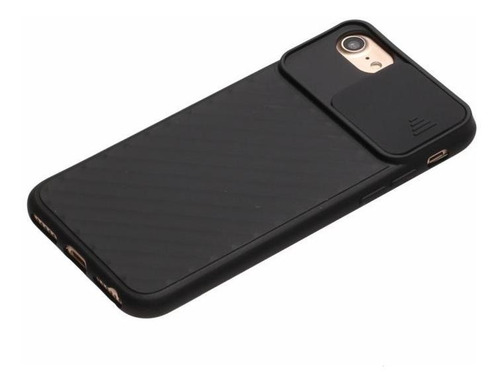 Carcasa C/negro Con Protector De Cámara Para iPhone 6/6s/7/8