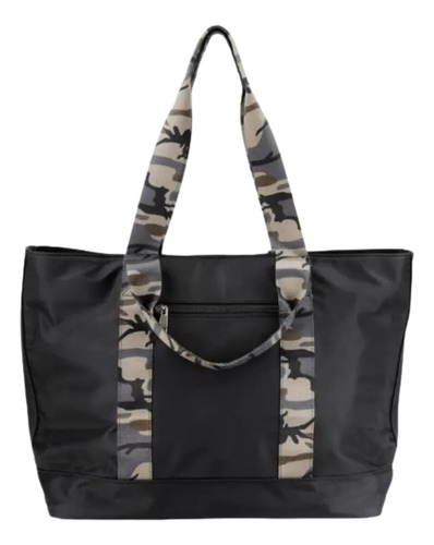 Sondra Roberts Bolso Shopper Grande De Nylon Con Detalle De 