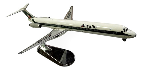 Gemini Jets Alitalia Md-80 1/250 Tren Retractil Verde (Usado)